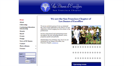 Desktop Screenshot of lesdamessf.org